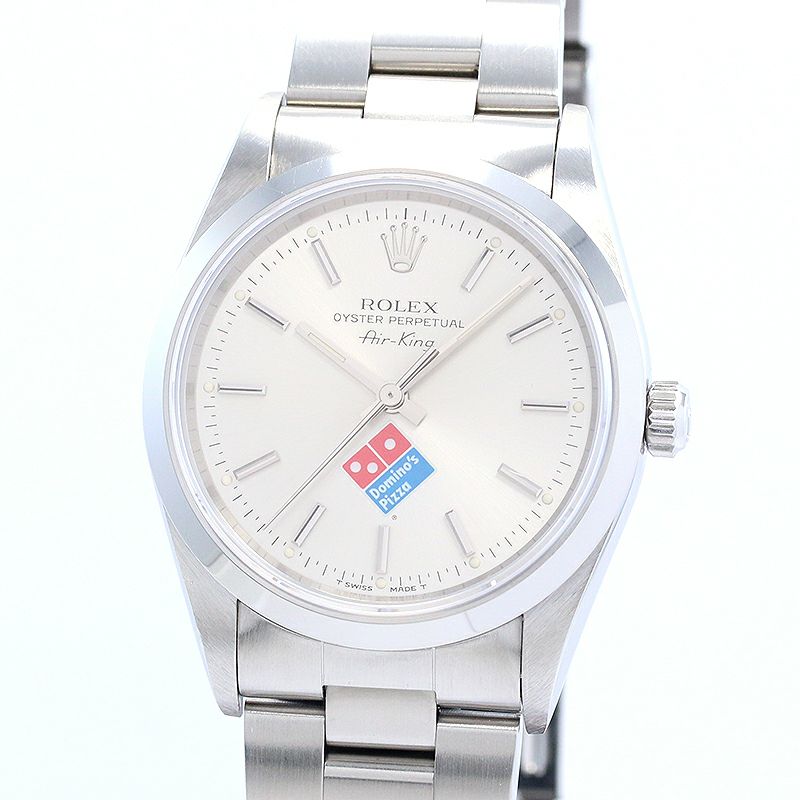 中古】ROLEX OYSTER PERPETUAL AIR-KING DIMINO'S PIZZA ロレックス オイスターパーペチュアル エアキング  ドミノ・ピザ 14000｜ヴィンテージブランド｜時計・腕時計の通販サイトBEST ISHIDA（正規・中古販売店）