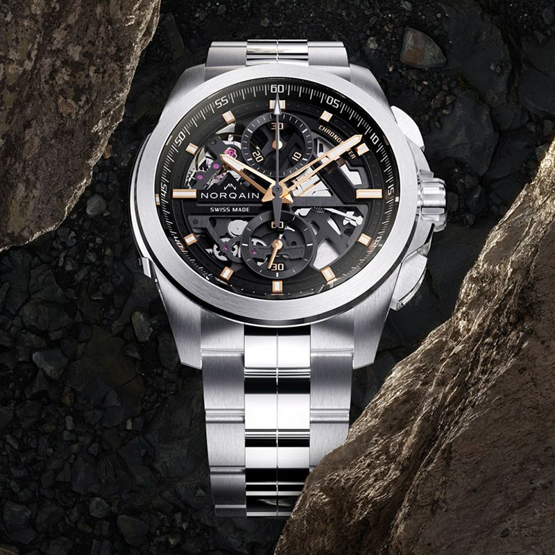 NORQAIN INDEPENDENCE SKELETON CHRONO 42MM ノルケイン インディペンデンス スケルトン クロノ 42mm NN3200SC/B323/102SKC