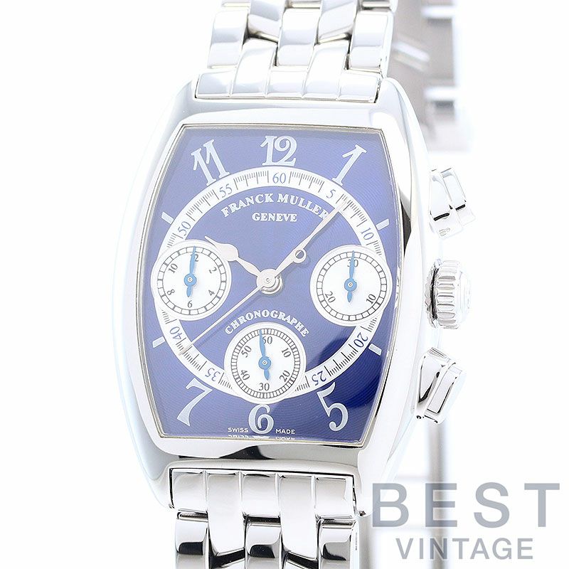 中古】FRANCK MULLER CINTREE CURVEX CHRONOGRAPH フランク・ミュラー 