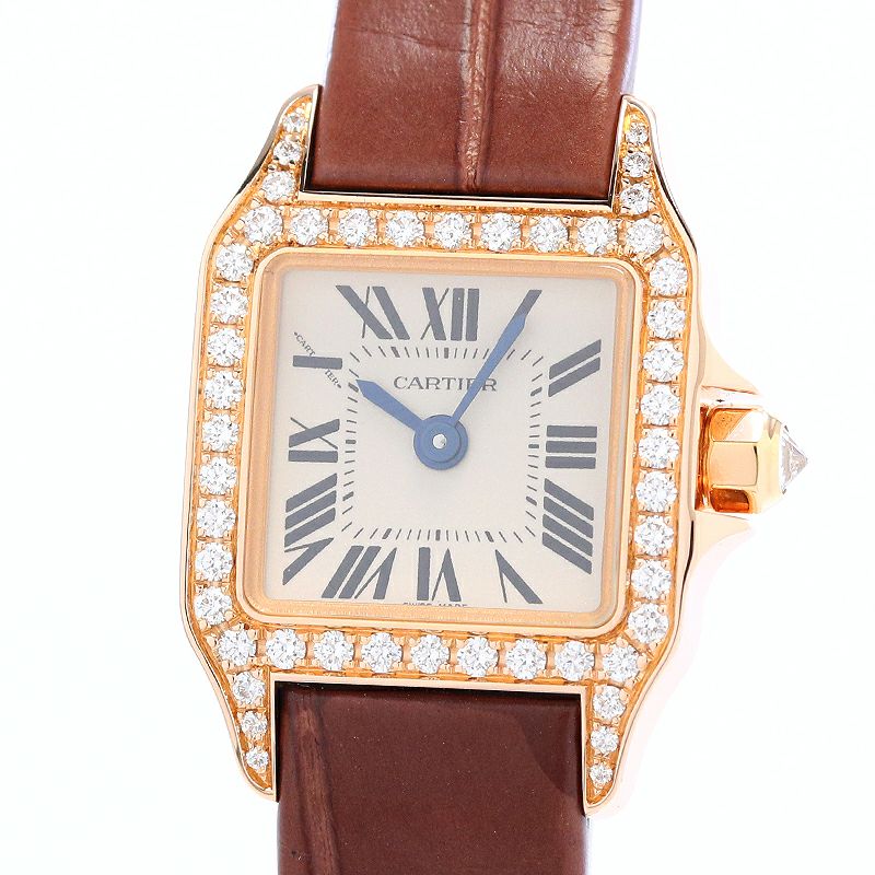 【中古】CARTIER SANTOS DEMOISELLE MINI MODEL カルティエ サントス ドゥモワゼル ミニ WF902004