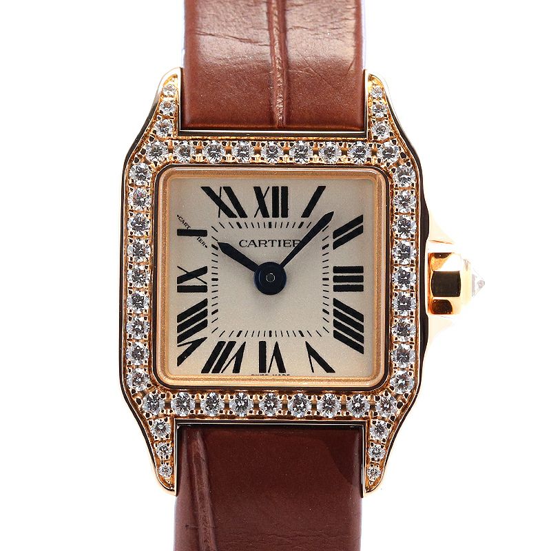 【中古】CARTIER SANTOS DEMOISELLE MINI MODEL カルティエ サントス ドゥモワゼル ミニ WF902004