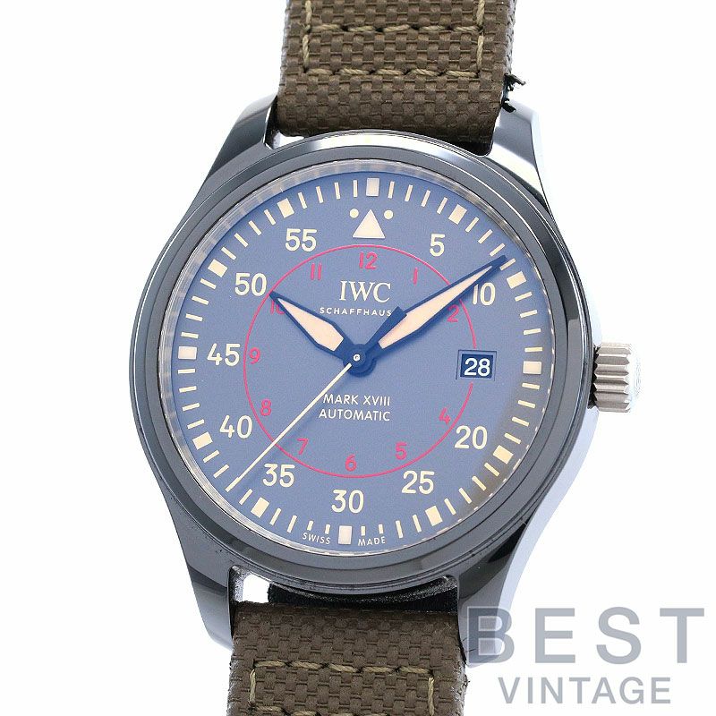 【中古】IWC PILOT'S WATCH MARK XVIII TOP GUN MIRAMAR アイ・ダブリュー・シー パイロット・ウォッチ・マーク XVIII トップガン・ミラマー IW324702