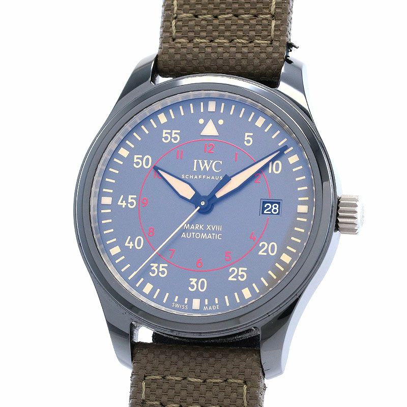 【中古】IWC PILOT'S WATCH MARK XVIII TOP GUN MIRAMAR アイ・ダブリュー・シー パイロット・ウォッチ・マーク XVIII トップガン・ミラマー IW324702