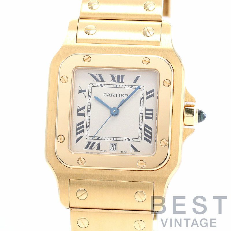 【中古】CARTIER SANTOS GALBEE LARGE MODEL カルティエ サントスガルベ LM W20009C5