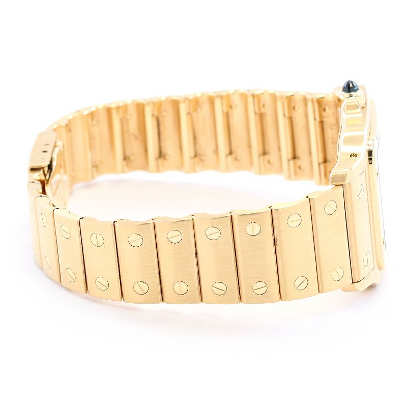 【中古】CARTIER SANTOS GALBEE LARGE MODEL カルティエ サントスガルベ LM W20009C5