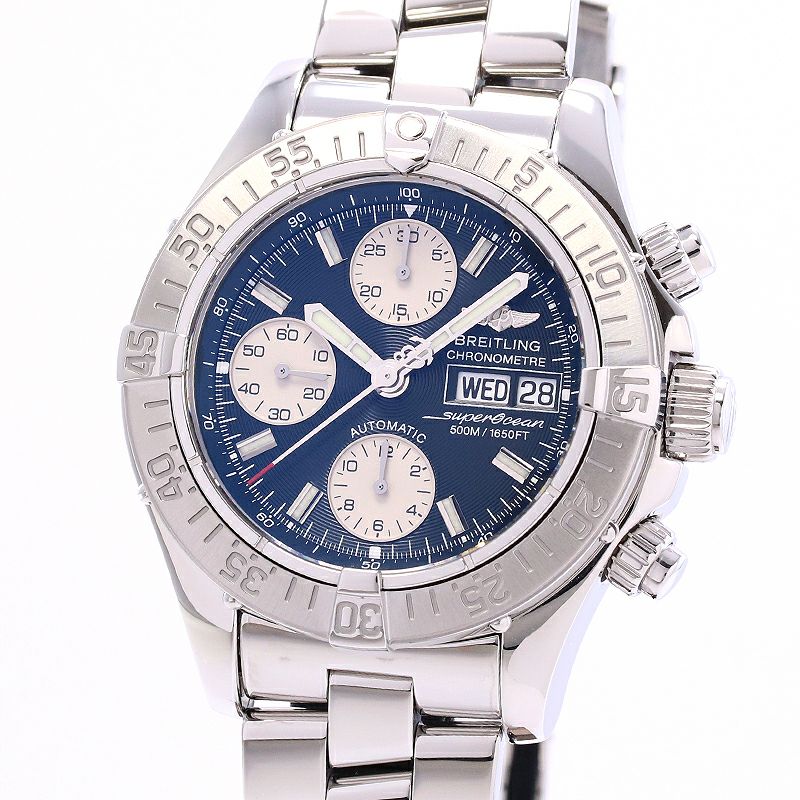 【中古】BREITLING CHRONO SUPEROCEAN ブライトリング クロノ スーパーオーシャン A1334011/B683/131A (A111B83PRS)