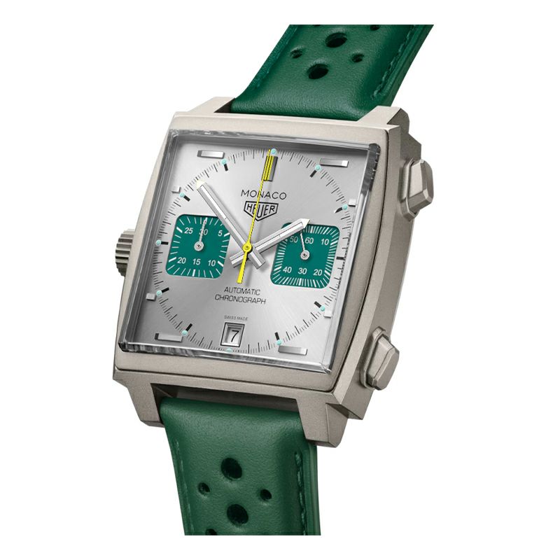 TAG HEUER MONACO CHRONOGRAPH RACING GREEN タグ・ホイヤー モナコ クロノグラフ レーシンググリーン CAW218E.FC6565