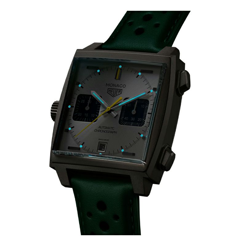 TAG HEUER MONACO CHRONOGRAPH RACING GREEN タグ・ホイヤー モナコ クロノグラフ レーシンググリーン CAW218E.FC6565