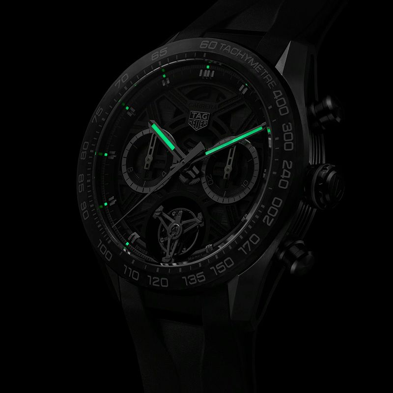 TAG HEUER CARRERA TOURBILLON CHRONOGRAPH EXTREME SPORT タグ・ホイヤー カレラ トゥールビヨン クロノグラフ エクストリームスポーツ CBU5080.FT6272