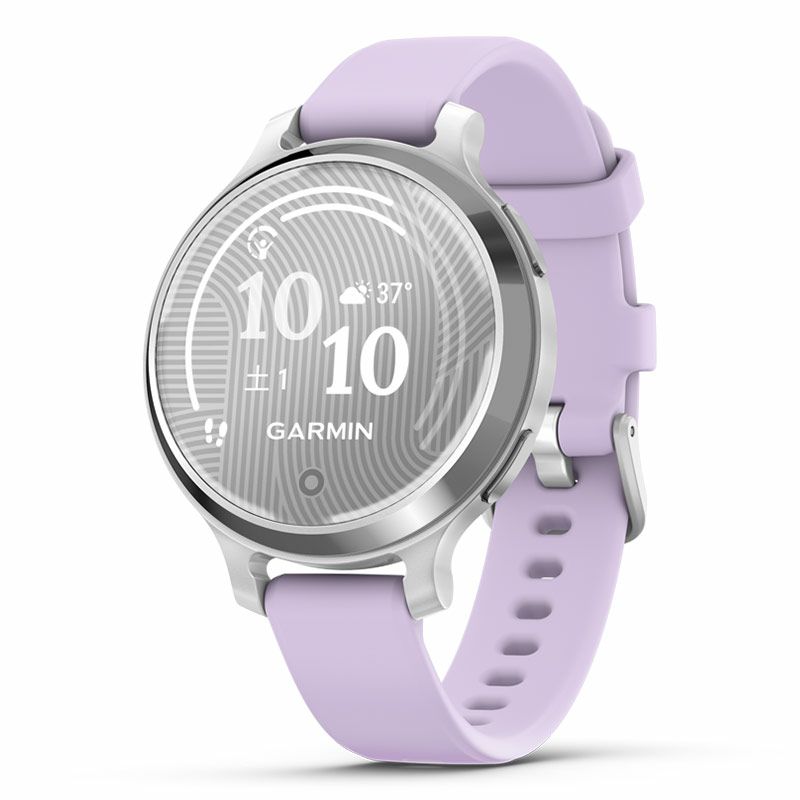 GARMIN Lily 2 Active Silver / Jasmine Purple ガーミン リリー2 アクティブ シルバー / ジャスミン  パープル 010-02891-41｜正規取り扱いブランド｜時計・腕時計の通販サイトBEST ISHIDA（正規・中古販売店）