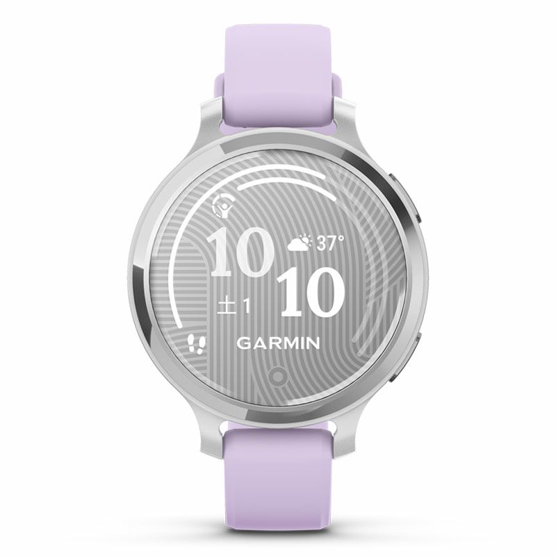 GARMIN Lily 2  Active Silver / Jasmine Purple ガーミン リリー2 アクティブ シルバー / ジャスミン パープル 010-02891-41