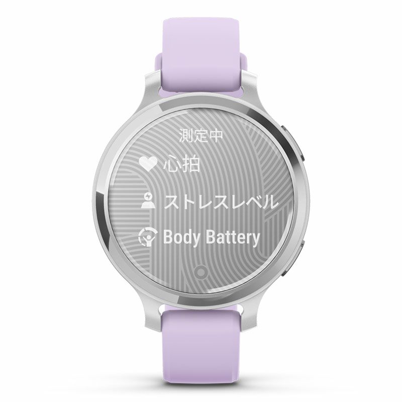 GARMIN Lily 2  Active Silver / Jasmine Purple ガーミン リリー2 アクティブ シルバー / ジャスミン パープル 010-02891-41