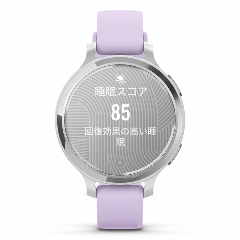 GARMIN Lily 2  Active Silver / Jasmine Purple ガーミン リリー2 アクティブ シルバー / ジャスミン パープル 010-02891-41