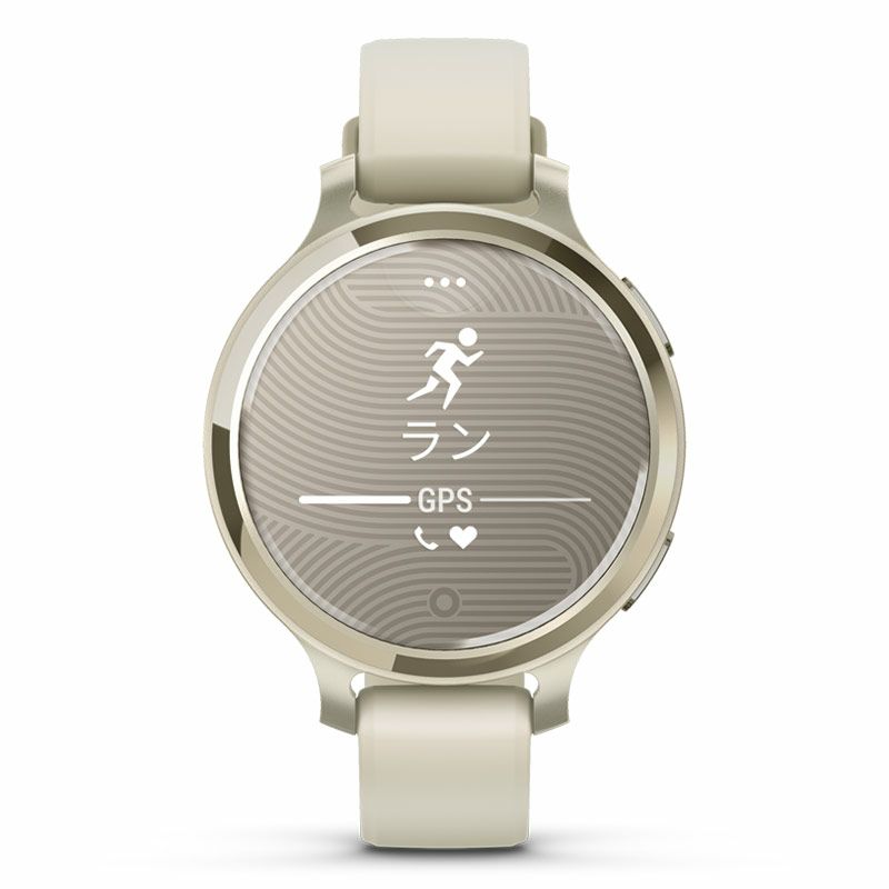 GARMIN Lily 2 Active Lunar Gold / Bone ガーミン リリー2 アクティブ ルナゴールド / ボーン 010-02891-40