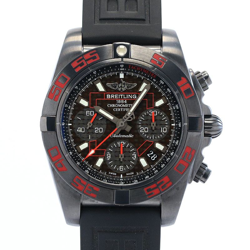 中古】BREITLING CHRONOMAT 41 BLACK CARBON JAPAN LIMITED  