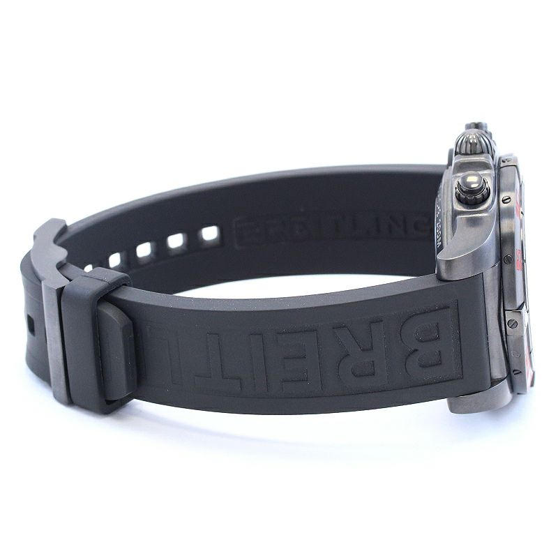 中古】BREITLING CHRONOMAT 41 BLACK CARBON JAPAN LIMITED  