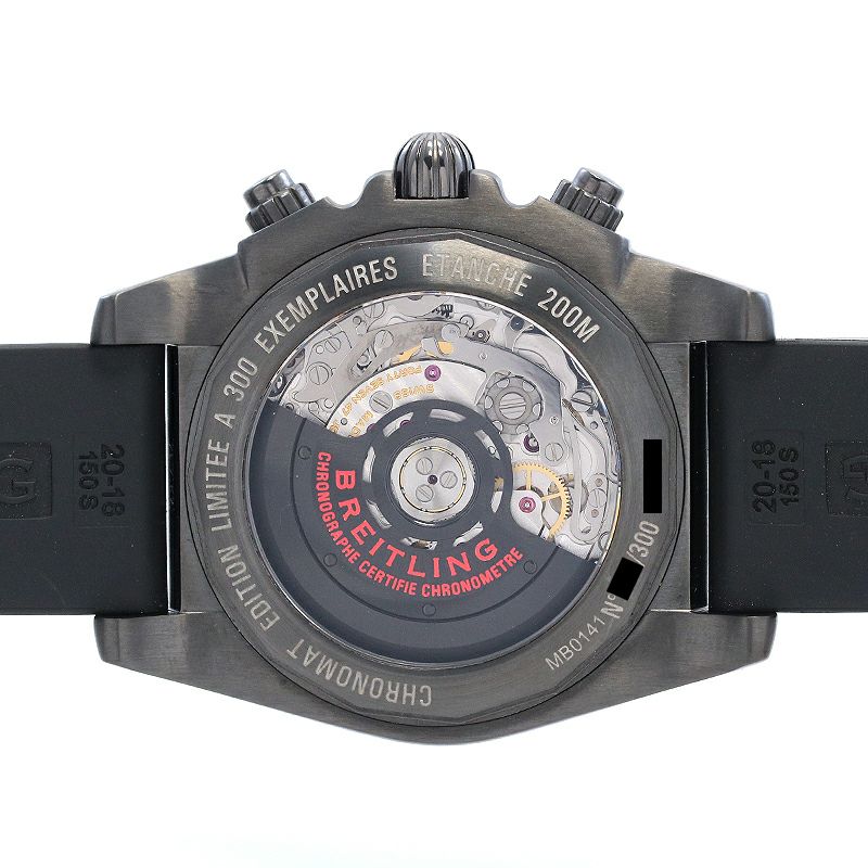 中古】BREITLING CHRONOMAT 41 BLACK CARBON JAPAN LIMITED  