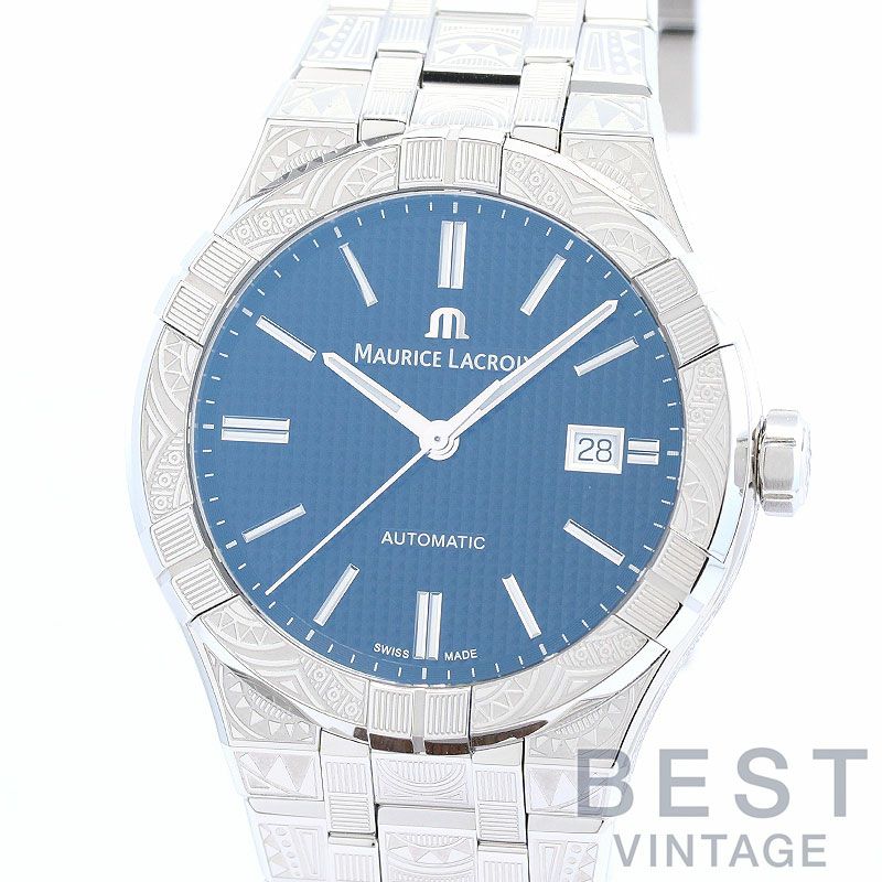 【中古】MAURICE LACROIX AIKON AUTOMATIC URBAN TRIBE モーリス・ラクロア アイコン オートマティック アーバン トライブ AI6008-SS009-330-1
