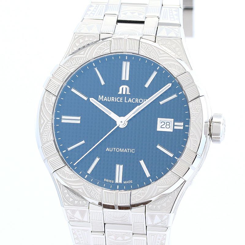 【中古】MAURICE LACROIX AIKON AUTOMATIC URBAN TRIBE モーリス・ラクロア アイコン オートマティック アーバン トライブ AI6008-SS009-330-1