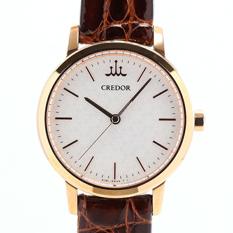 SEIKO CREDORクレドールアクア18KTSS4J81-0AE0稼働品 取り壊さ