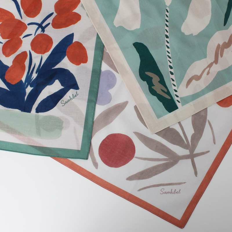 Sarahbel Handkerchief calla サラベル ハンカチ H-CA
