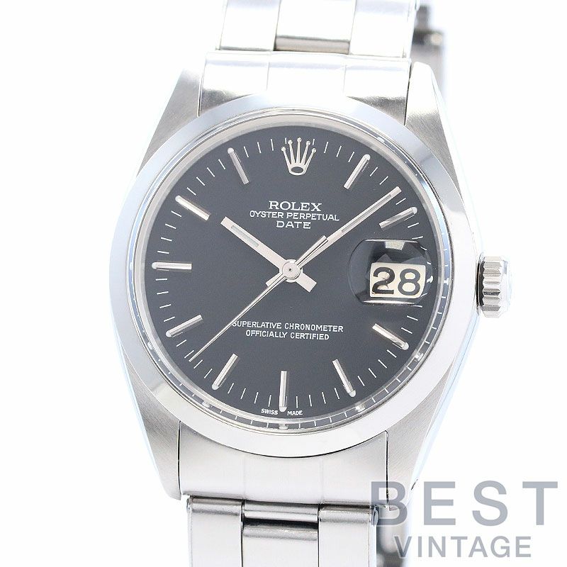 【中古】ROLEX OYSTER PERPETUAL DATE ロレックス オイスターパーペチュアル デイト 1500/0