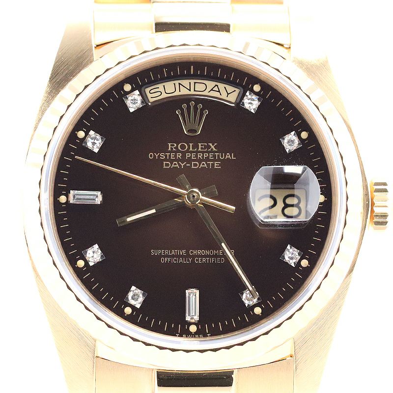 【中古】ROLEX OYSTER PERPETUAL DAY DATE ロレックス オイスターパーペチュアル デイデイト 18038A