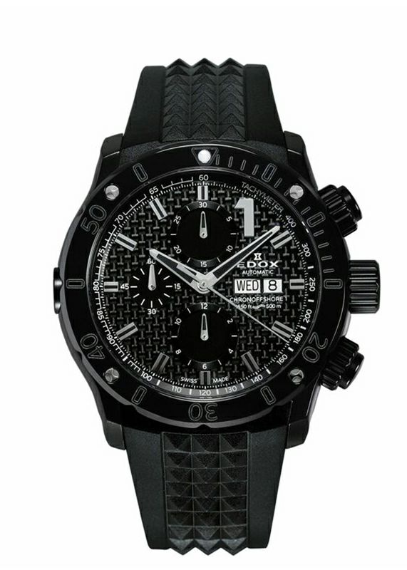 EDOX CHRONOFFSHORE-1 CHRONOGRAPH AUTOMATIC エドックス クロノオフショア1 クロノグラフ オートマティック 01122-37N1-NIN1-S
