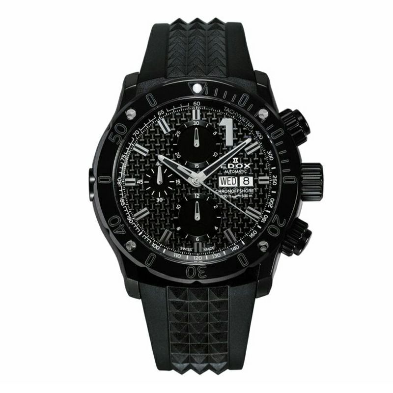 EDOX CHRONOFFSHORE-1 CHRONOGRAPH AUTOMATIC エドックス クロノオフショア1 クロノグラフ オートマティック 01122-37N1-NIN1-S