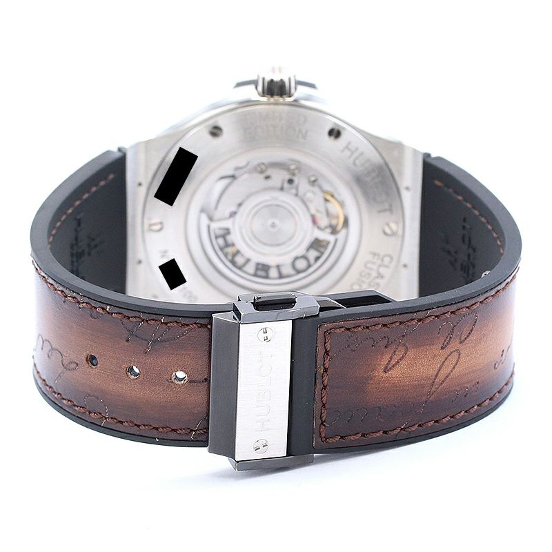 【中古】HUBLOT CLASSIC FUSION BERLUTI SCRITTO PLATINUM ウブロ クラシック・フュージョン ベルルッティ スクリット プラチナ 511.TX.050T.VR.BER16