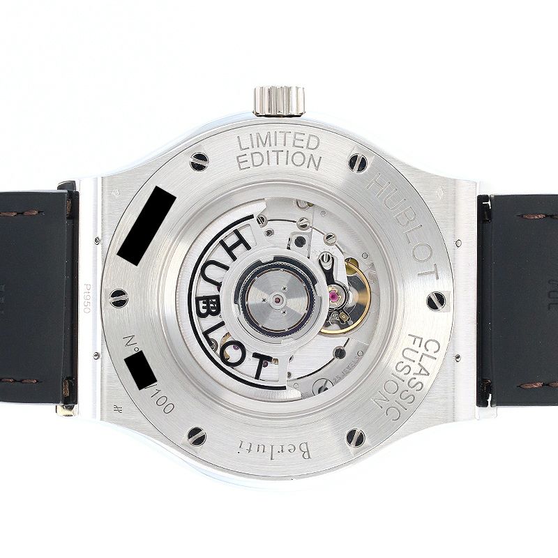 【中古】HUBLOT CLASSIC FUSION BERLUTI SCRITTO PLATINUM ウブロ クラシック・フュージョン ベルルッティ スクリット プラチナ 511.TX.050T.VR.BER16