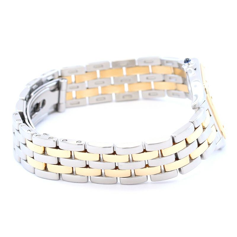 Cartier カルティエ パンテール 旧型 MM コンビ 2ロウ 約1.5ｃｍ カルティエ/パンテール ドゥ カルティエMMデイト/2ロウ
