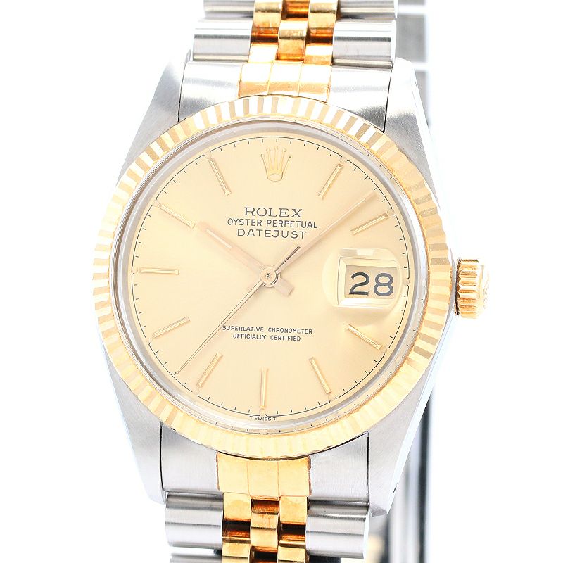 中古】ROLEX OYSTER PERPETUAL DATEJUST ロレックス オイスター