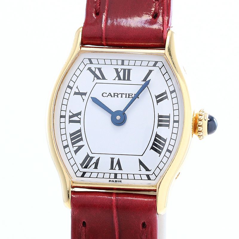 【中古】CARTIER TORTUE SMALL MODEL PARIS DIAL カルティエ トーチュ SM PARISダイヤル 78247