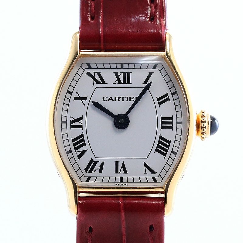 【中古】CARTIER TORTUE SMALL MODEL PARIS DIAL カルティエ トーチュ SM PARISダイヤル 78247