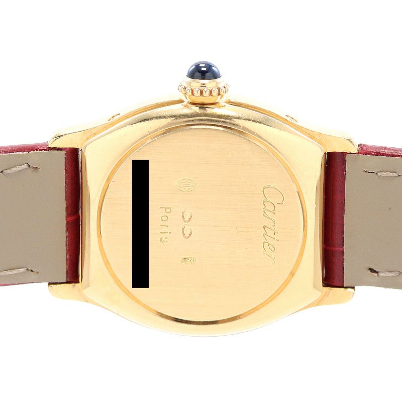 【中古】CARTIER TORTUE SMALL MODEL PARIS DIAL カルティエ トーチュ SM PARISダイヤル 78247