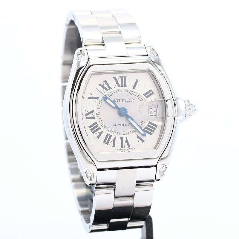 【中古】CARTIER ROADSTER DE CARTIER LARGE MODEL カルティエ ロードスター ドゥ カルティエ LM W62000V3