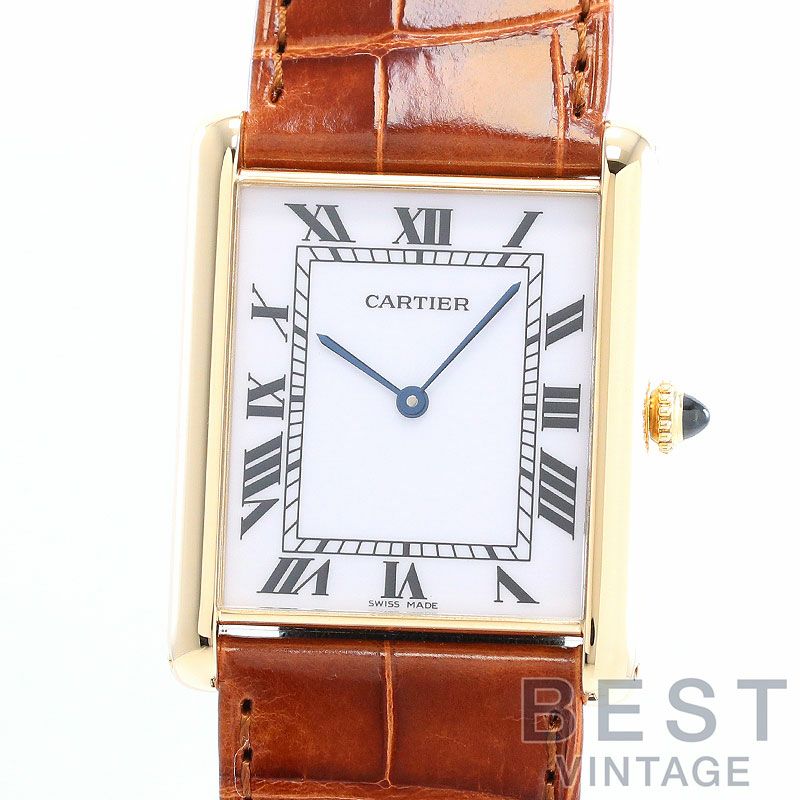 【中古】CARTIER TANK LOUIS CARTIER LARGE MODEL JUMBO カルティエ タンク ルイ カルティエ LM ジャンボ 81730500