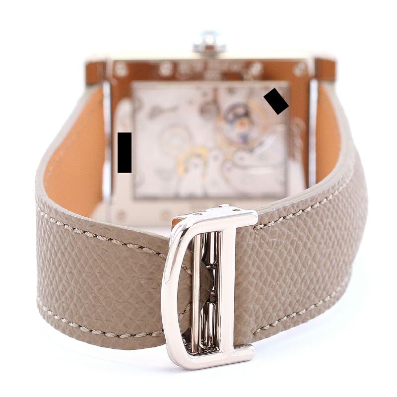 【中古】CARTIER TANK A VIS LARGE MODEL DUAL TIME ZORN CPCP カルティエ タンク ア・ヴィス LM IIタイムゾーン CPCP W1534351