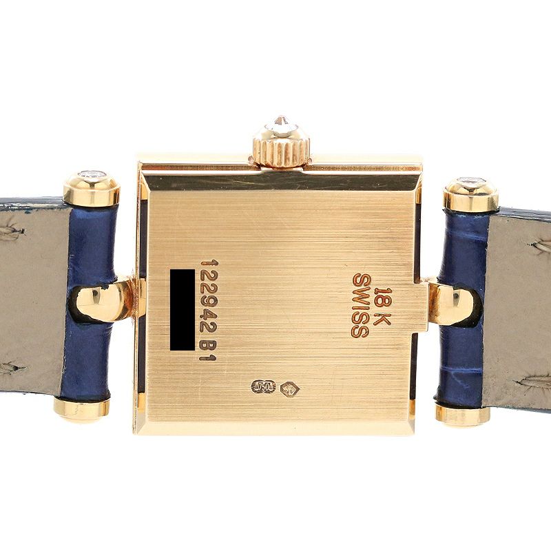 【中古】VAN CLEEF & ARPELS CLASSIC SQUARE ヴァンクリーフ&アーペル クラシック スクエア 122942 B1
