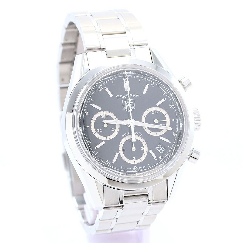 【中古】TAG HEUER CARRERA AUTOMATIC CHRONOGRAPH タグ・ホイヤー カレラ オートマチック クロノグラフ CV2113.BA0787 (CV2113-0)