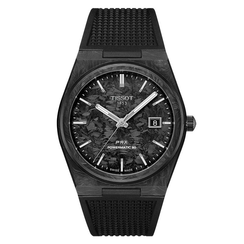 TISSOT PRX Powermatic 80 40mm Carbon ティソ PRX パワーマティック 