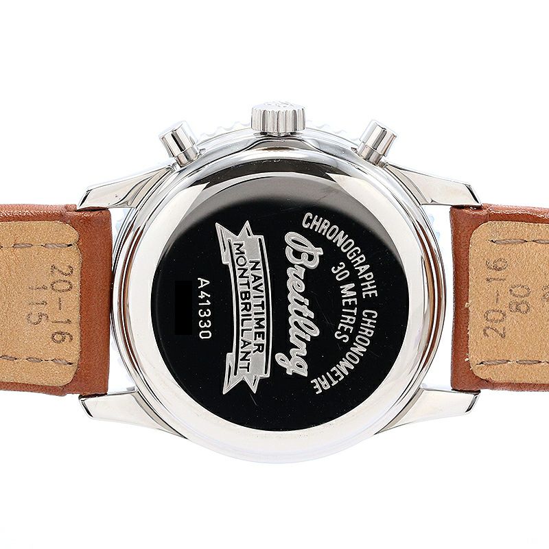 【中古】BREITLING NAVITIMER MONTBRILLANT DATE ブライトリング ナビタイマー モンブリラン デイト A4133012/B408/593X (A414B08LBA)