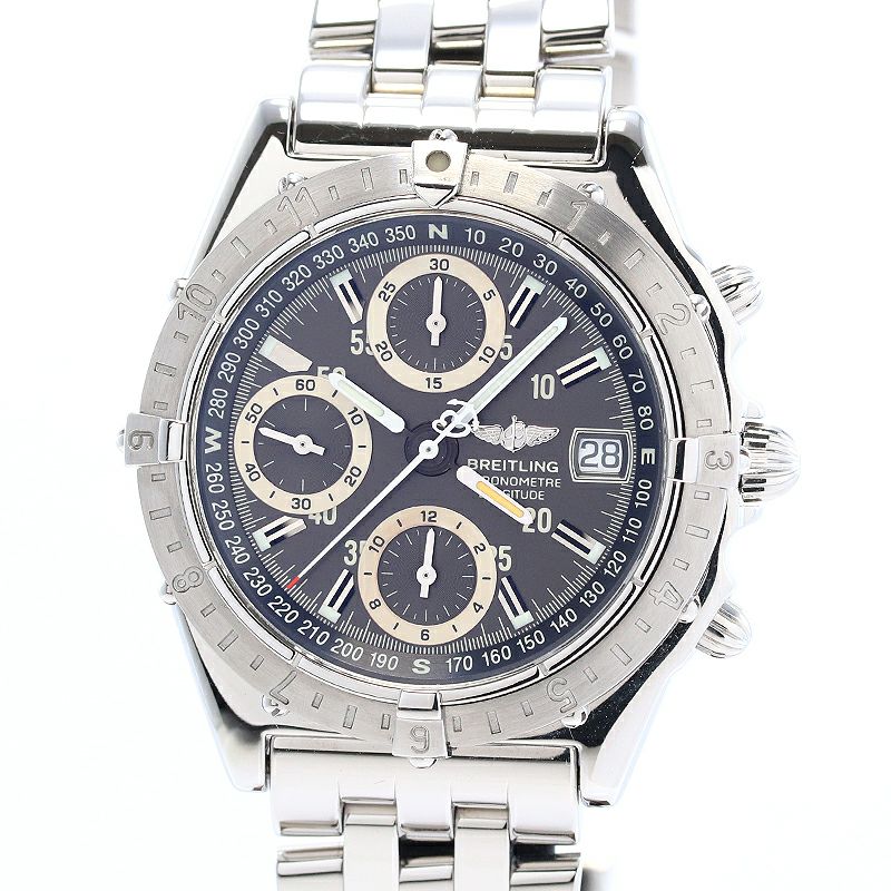 【中古】BREITLING CHRONOMAT LONGITUDE GMT ブライトリング クロノマット ロンジチュード GMT A20348