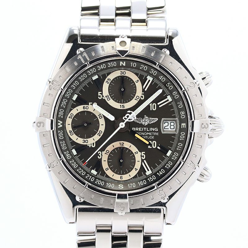 【中古】BREITLING CHRONOMAT LONGITUDE GMT ブライトリング クロノマット ロンジチュード GMT A20348