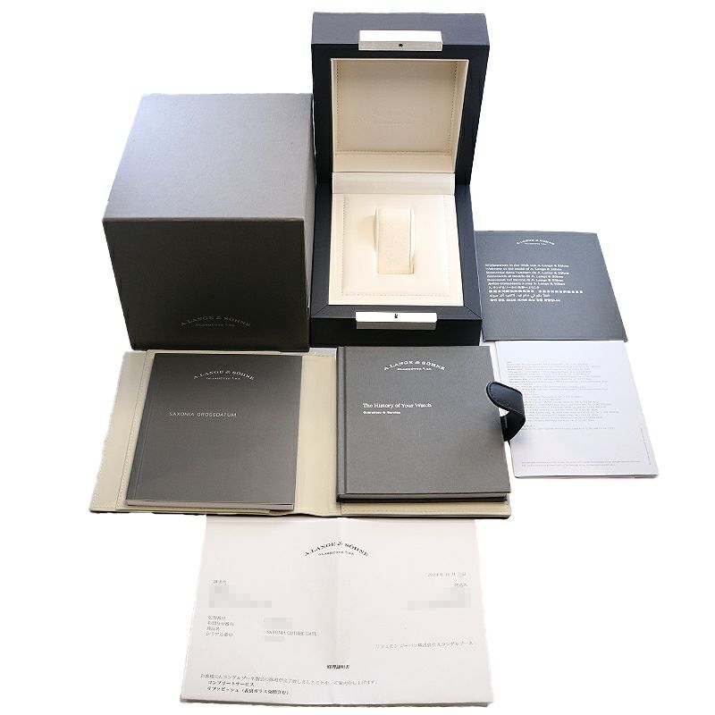 【中古】A.LANGE & SOHNE SAXONIA OUTSIZE DATE A.ランゲ&ゾーネ サクソニア・アウトサイズデイト 381.029 (LSLS3813AD)