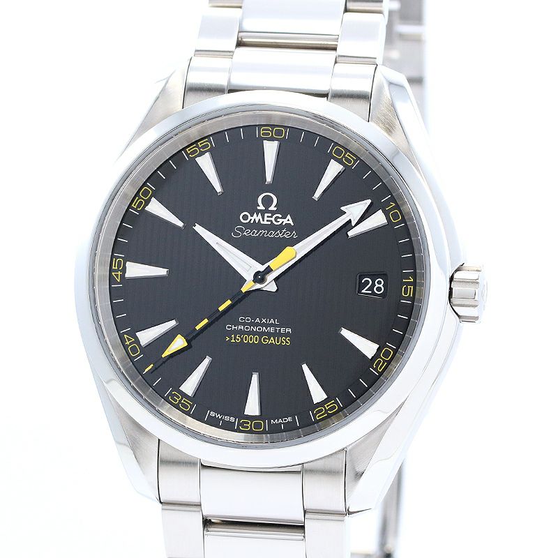 【中古】OMEGA SEAMASTER AQUA TERRA 150M 15,000 GAUSS 41.5MM オメガ シーマスター アクアテラ 150M 15,000ガウス 41.5MM 231.10.42.21.01.002
