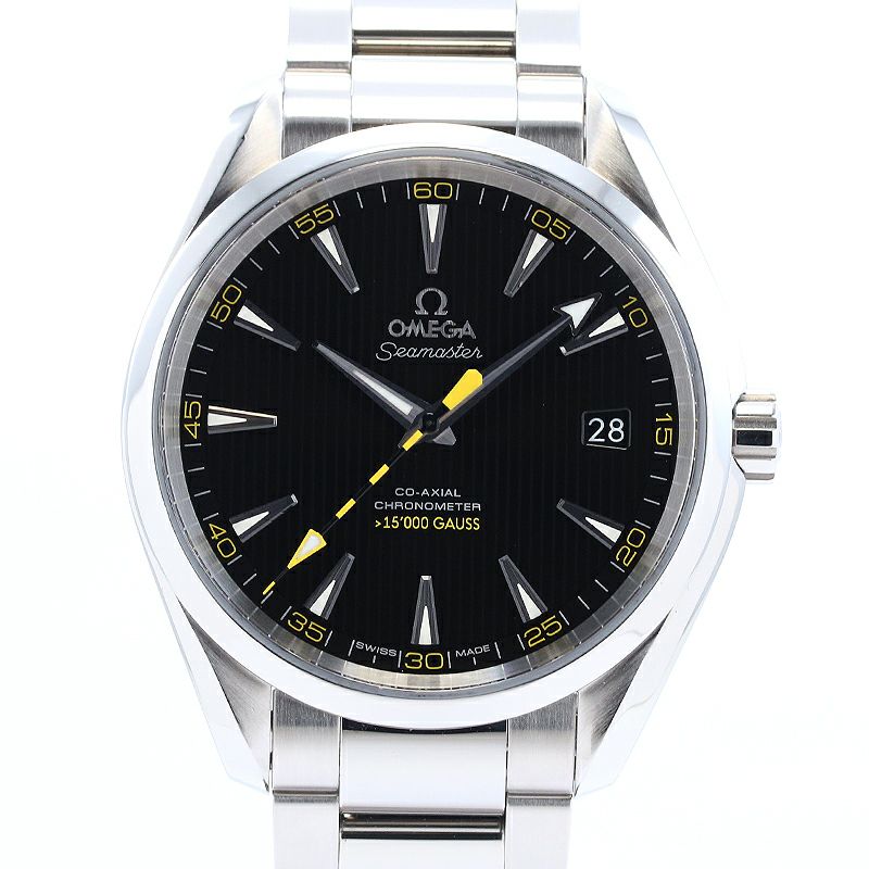 【中古】OMEGA SEAMASTER AQUA TERRA 150M 15,000 GAUSS 41.5MM オメガ シーマスター アクアテラ 150M 15,000ガウス 41.5MM 231.10.42.21.01.002