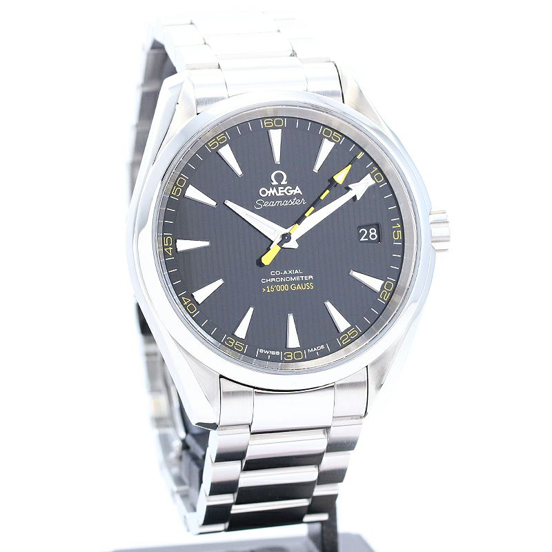 【中古】OMEGA SEAMASTER AQUA TERRA 150M 15,000 GAUSS 41.5MM オメガ シーマスター アクアテラ 150M 15,000ガウス 41.5MM 231.10.42.21.01.002