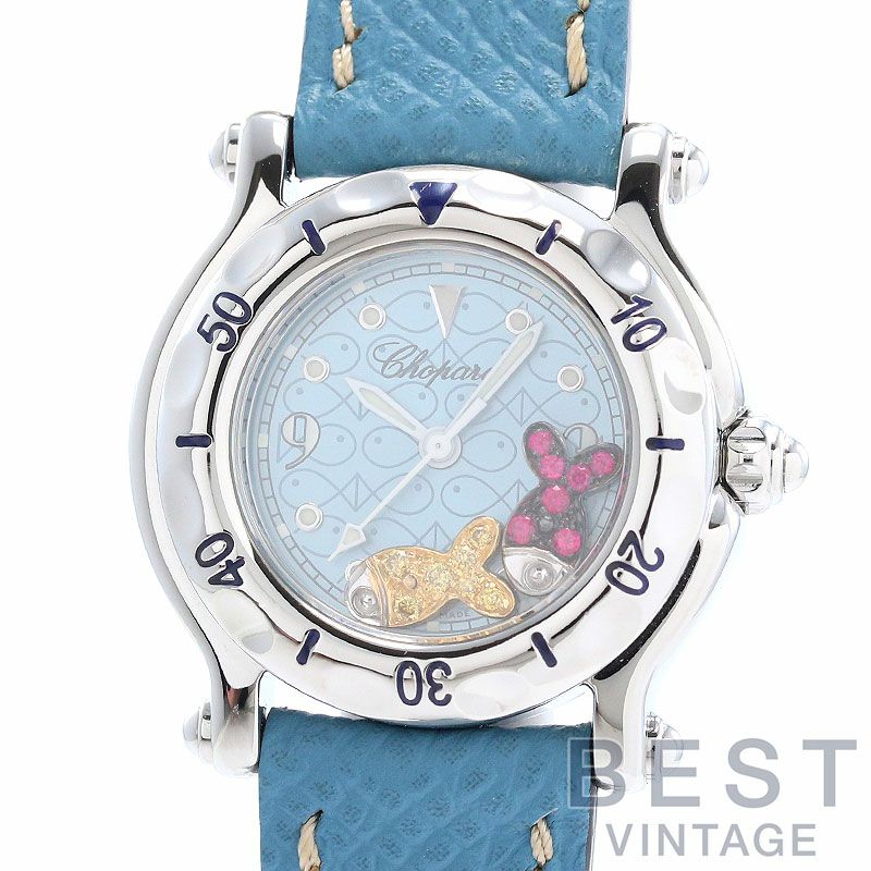 【中古】CHOPARD HAPPY SPORT HAPPY FISH ショパール ハッピースポーツ ハッピーフィッシュ 27/8923-402